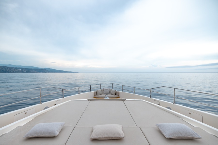 Foredeck sun pads